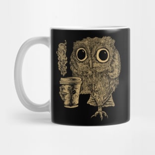 Owl Coffee Sleepy Funny Espresso Cute Mug